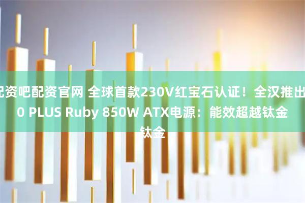 配资吧配资官网 全球首款230V红宝石认证！全汉推出80 PLUS Ruby 850W ATX电源：能效超越钛金